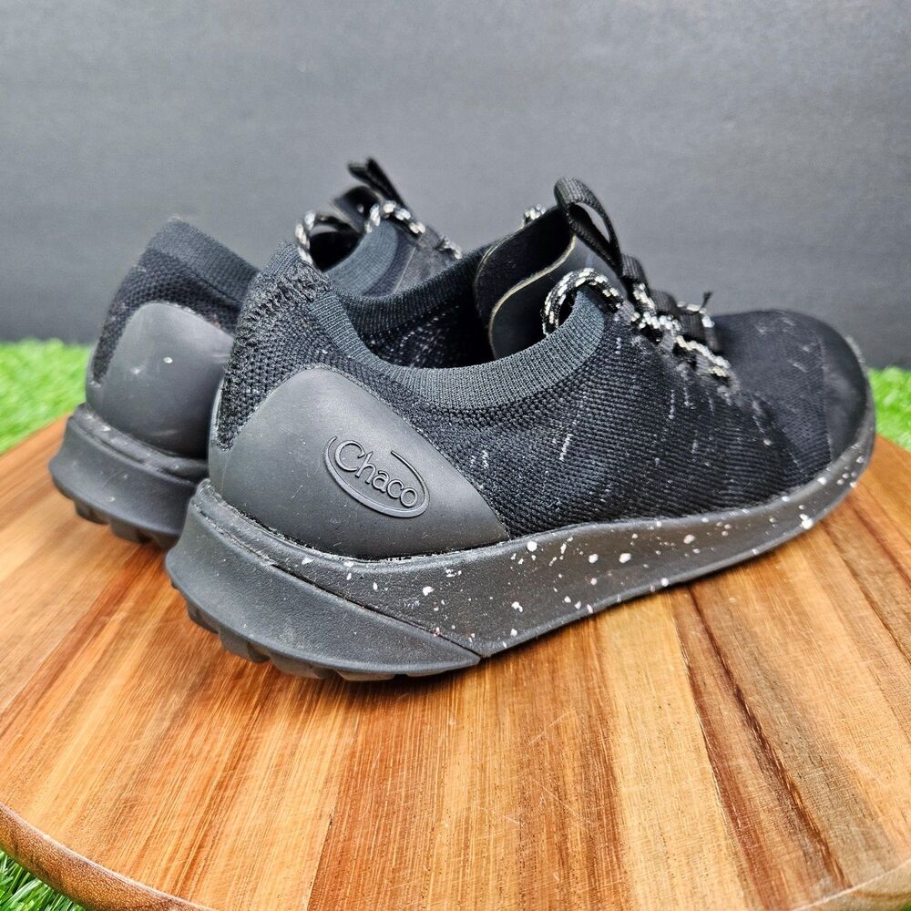 Chaco Scion Shoes Sneakers Women’s Knit Athletic Comfort Lace Up Black Size 7 - Picture 2 of 11